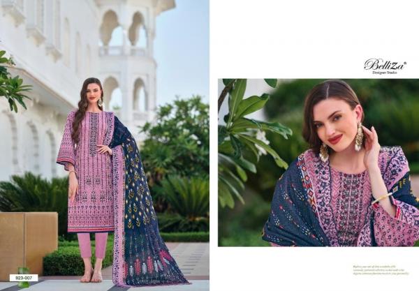 Belliza Zubiya Cotton Digital Printed Dress Material Collection